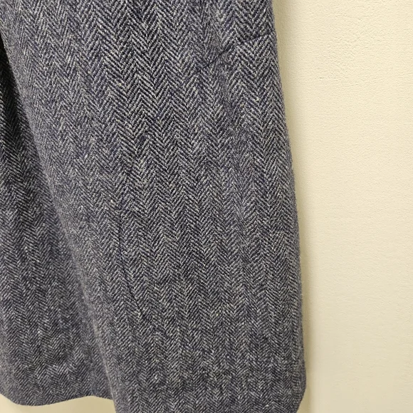 Wilfred Blue and Gray Herringbone Dress - Picture 6 of 9